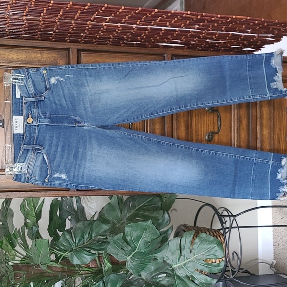 FRAME Le High Straight jeans Size 27 - Picture 2 of 8